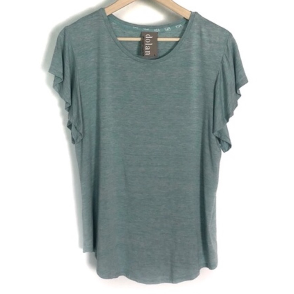 Dolan Left Coast Collection Flutter Sleeve Top - image 3